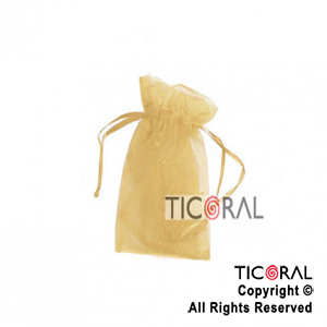 BOLSA ORO ORGANZA 14.5X10CM HS2627-10 x 1